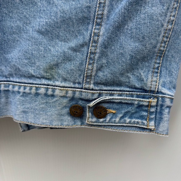 Vintage Guess by Georges Marciano Blue Jean Jacket size small - Picture 7 of 8